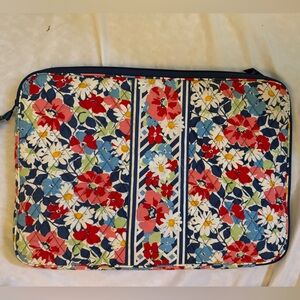Vera Bradley Flutterby (Retired) Multicolor Floral Quilted Sleeve